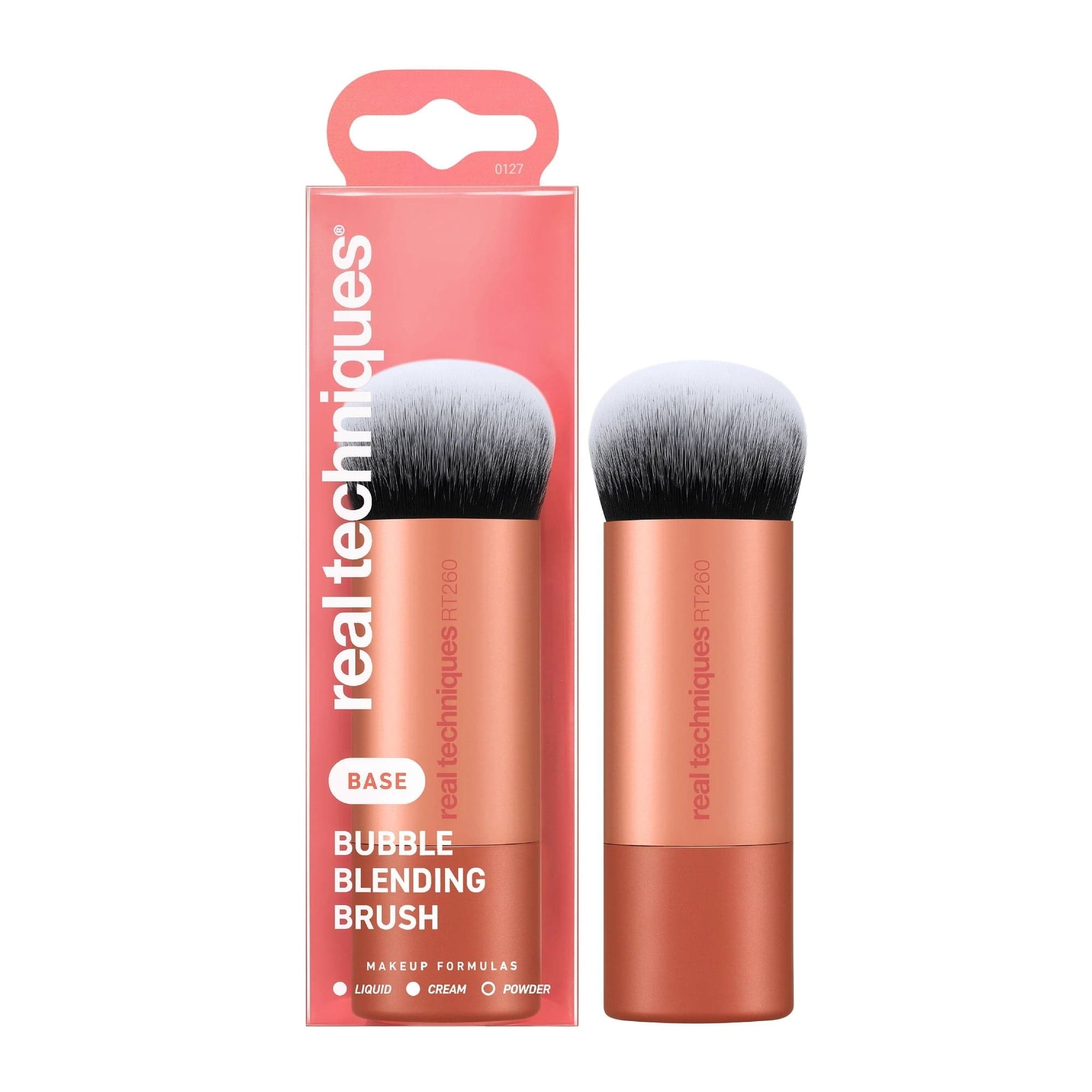 Real Techniques Bubble Blending Makeup Brush for Liquid and Cream Application