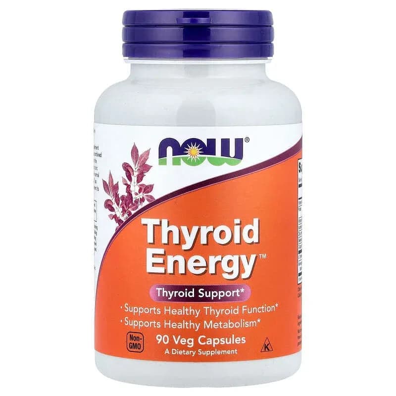 NOW Foods Thyroid Energy, 90 Veg Capsules