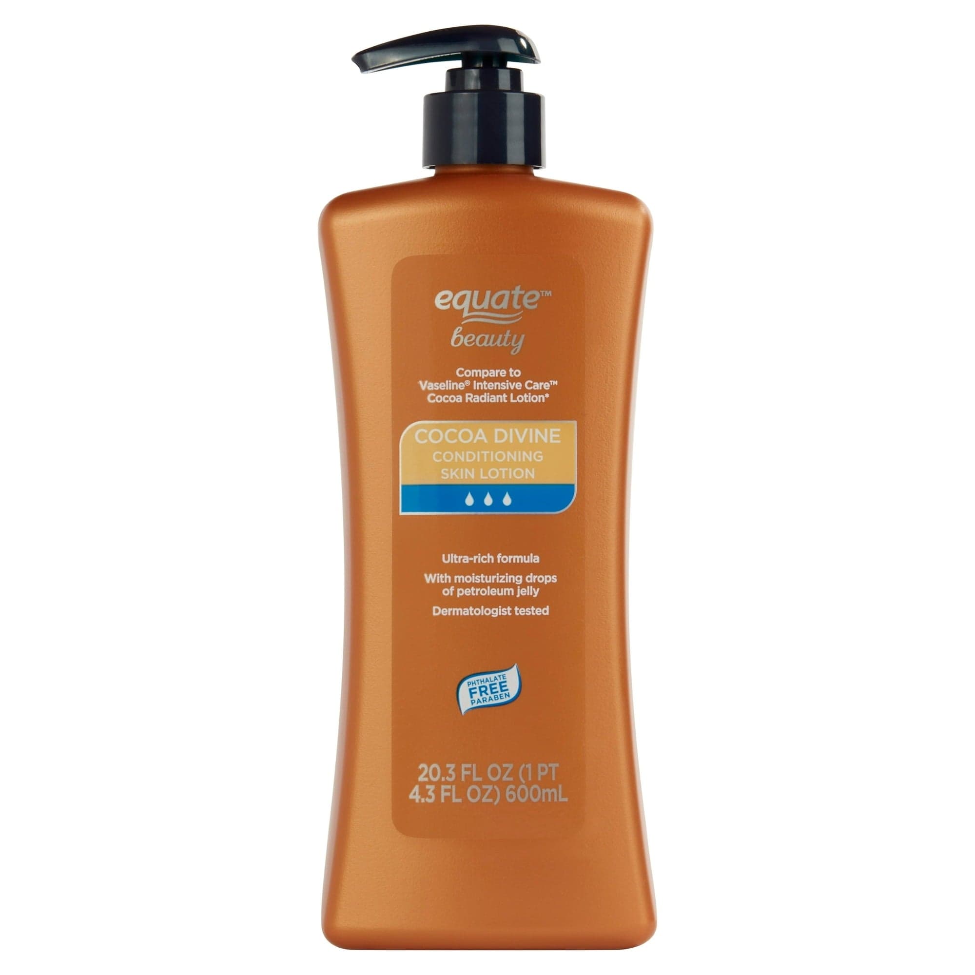 Equate Beauty Cocoa Divine Conditioning Skin Lotion, 20.3 fl oz