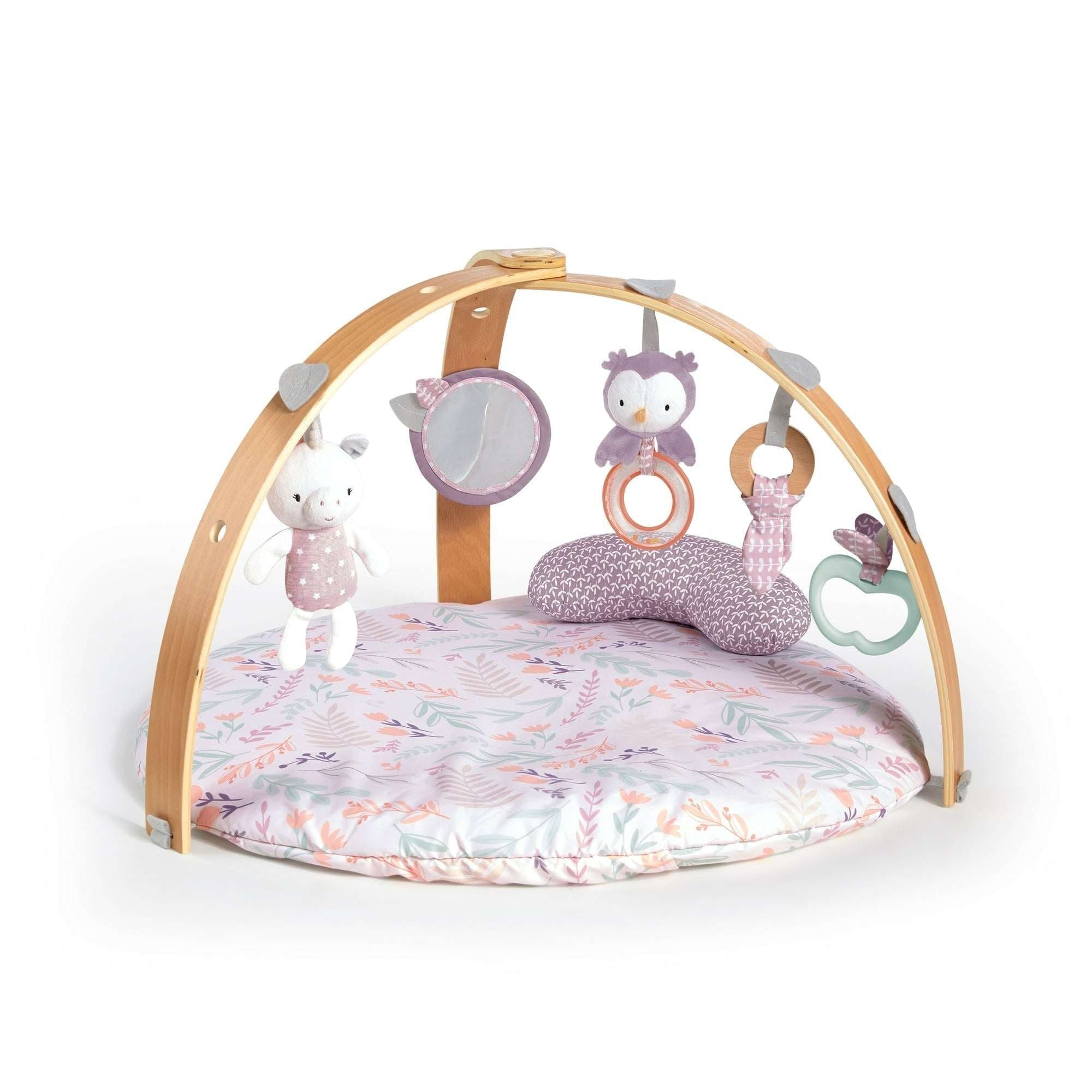 Ingenuity Cozy Spot Reversible Duvet Activity Gym, Calla