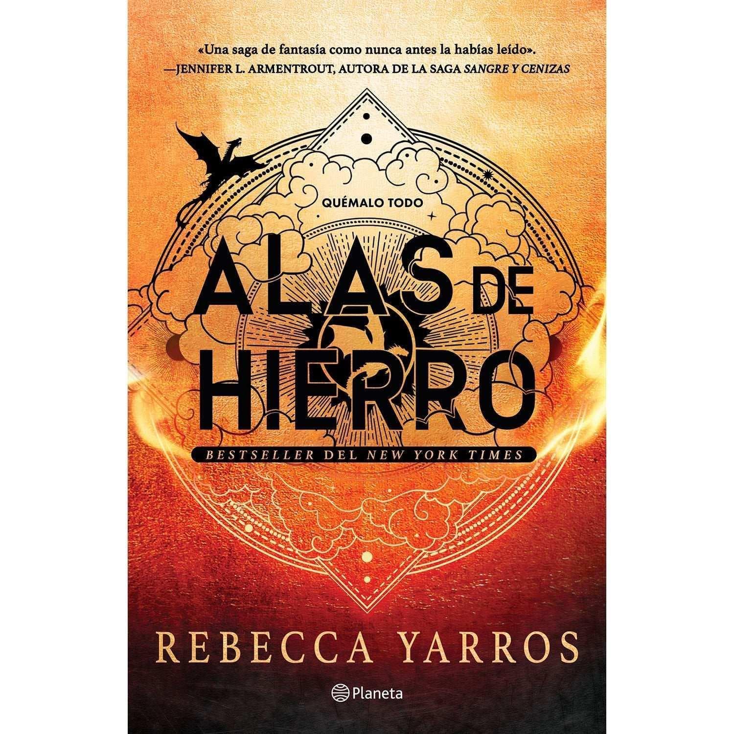 Alas de Hierro de Rebecca Yarros, Libro 2 de 3, Tapa Blanda
