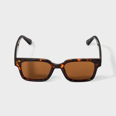 Plastic Square Sunglasses- Wild Fable Tort
