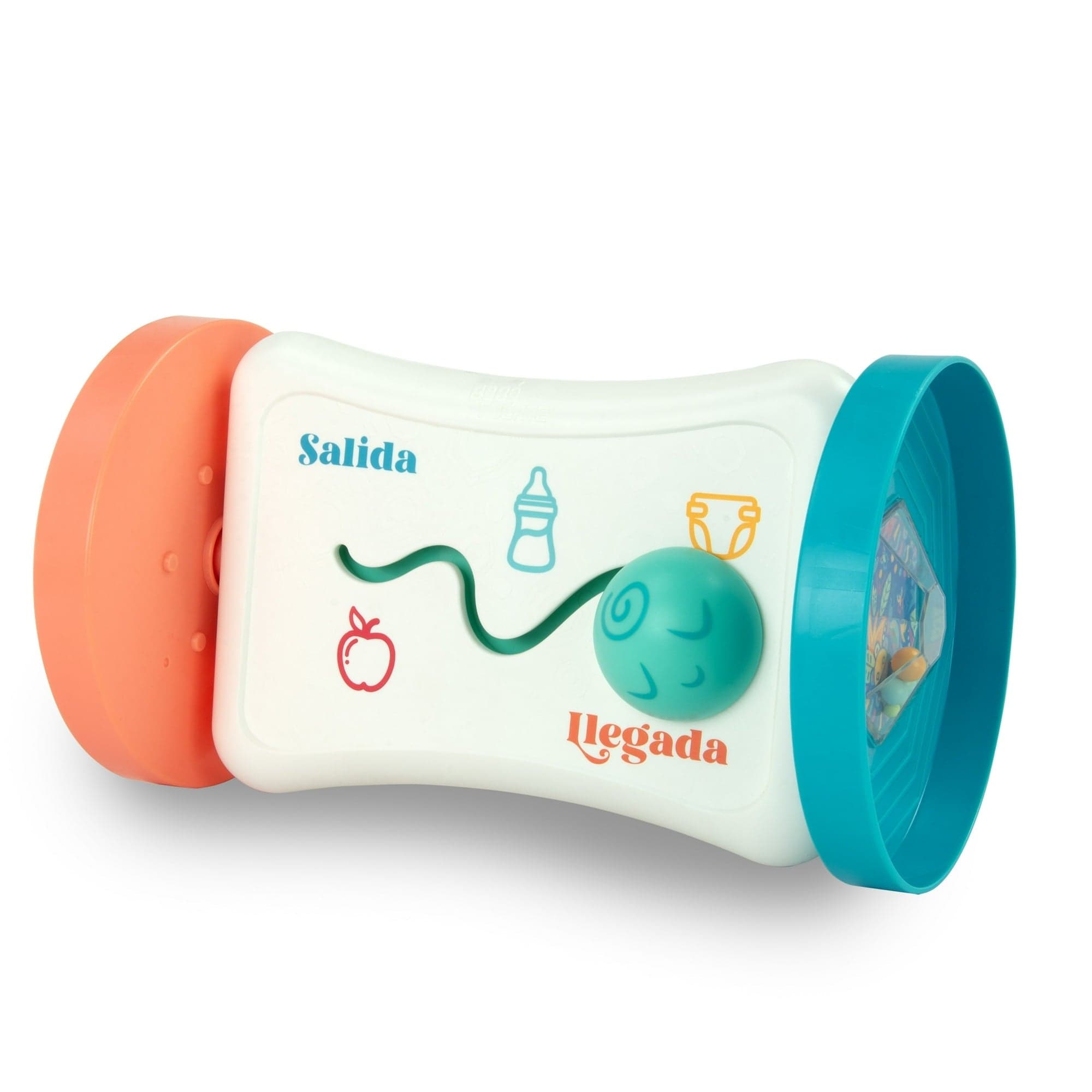 Bebe Fuerte Marathon Maze 2-in-1 Activity Mirror, Baby Toy for 3 Months+