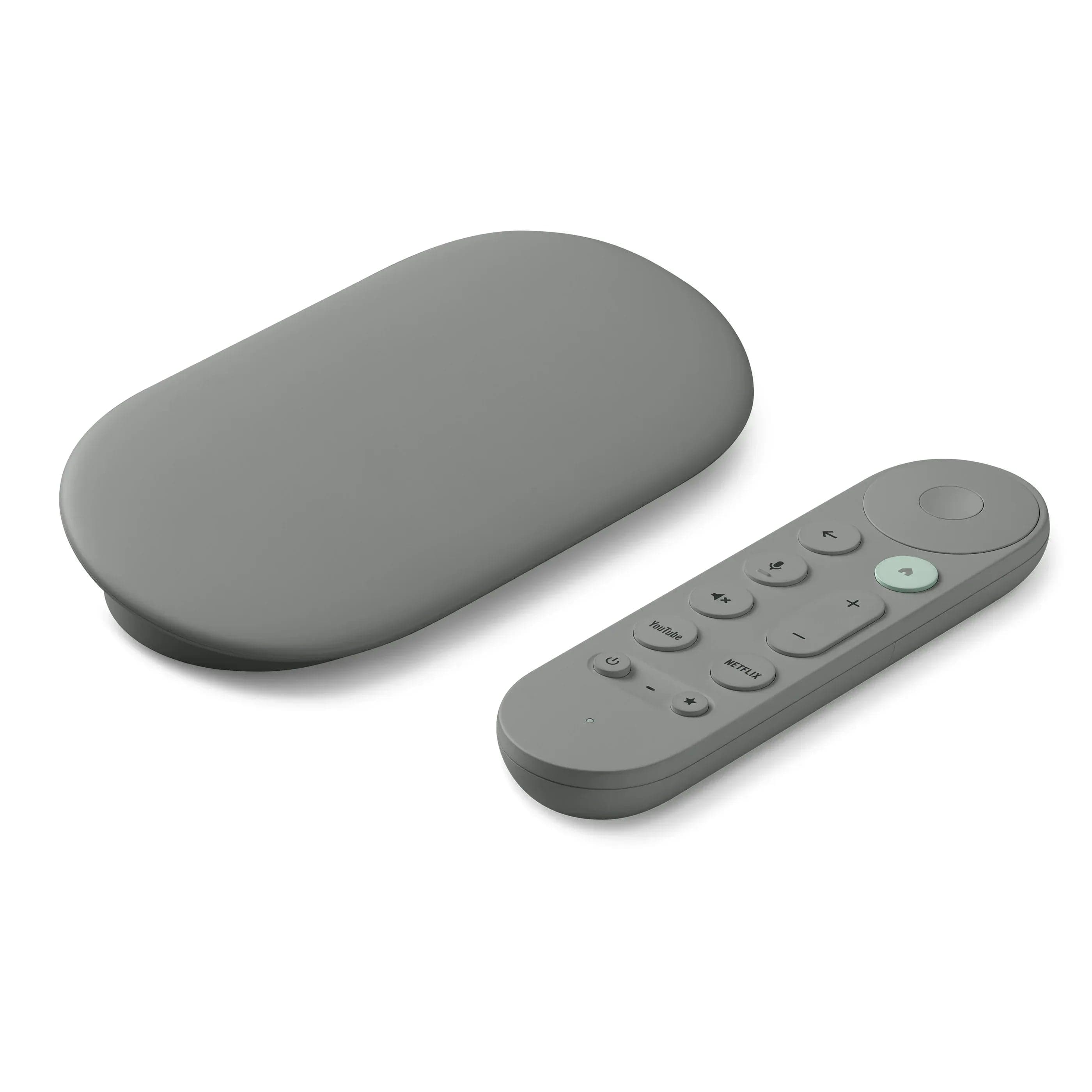 Google TV Streamer 4K, Haze, 32 GB Storage with Voice Search Remote