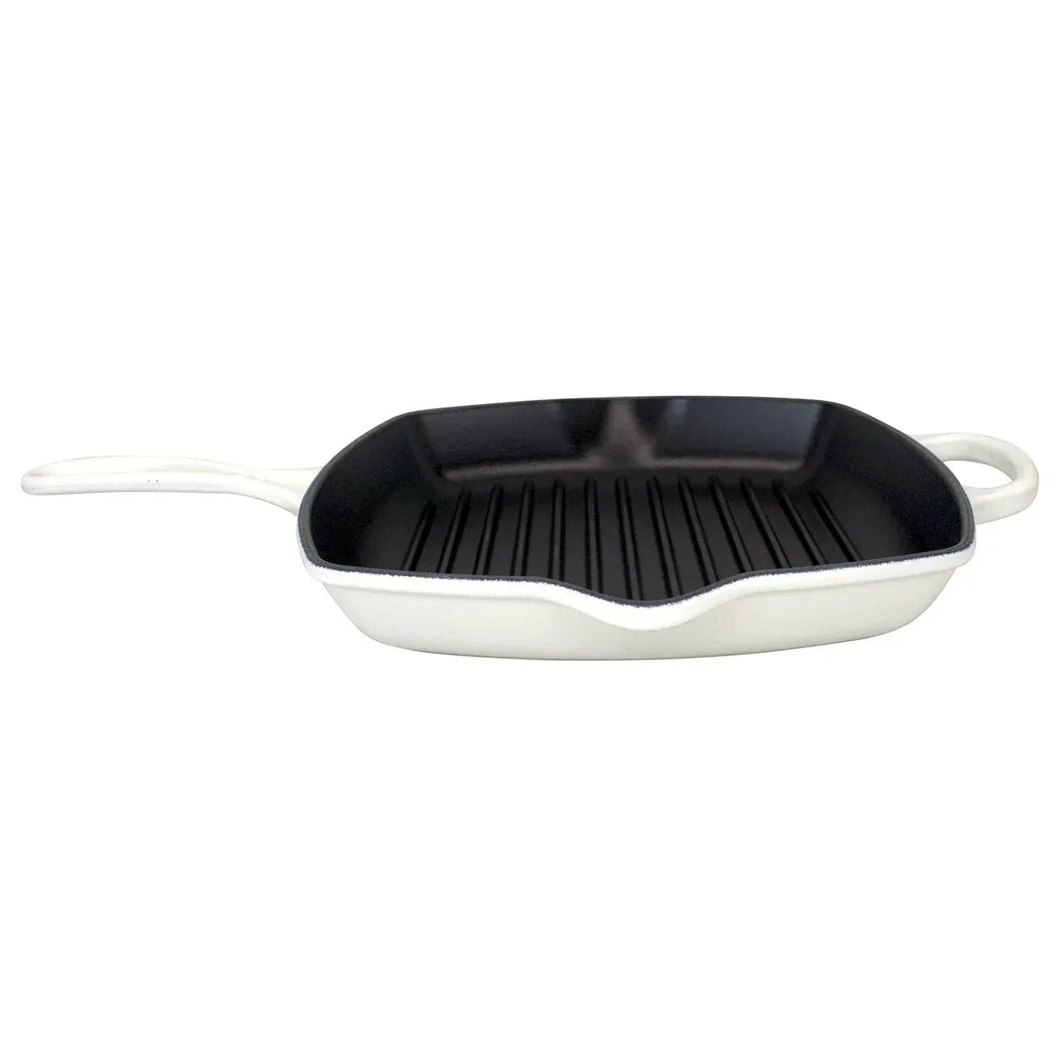 Le Creuset Signature Square Cast Iron Skillet Grill, 10.25"