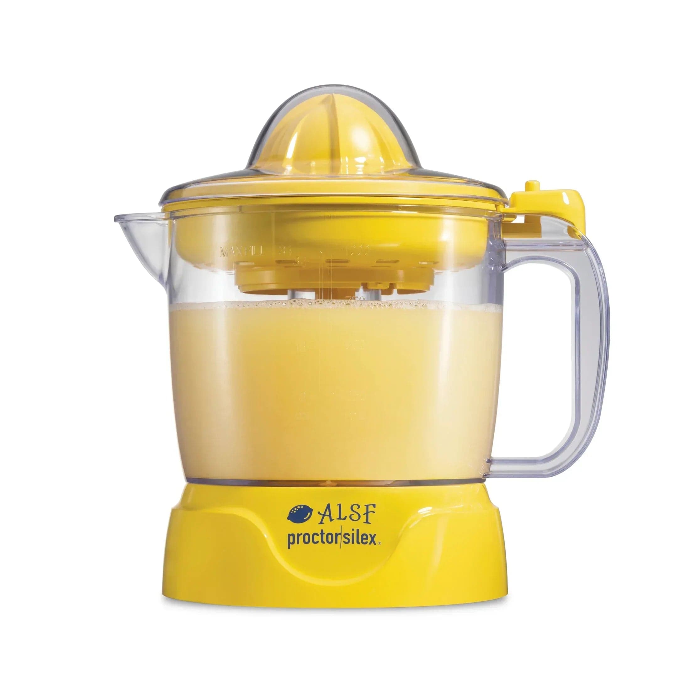 Proctor Silex Electric Citrus Juicer Machine for Fruits and Vegetables with 34 oz Pitcher, Alex's Lemonade Stand Edition