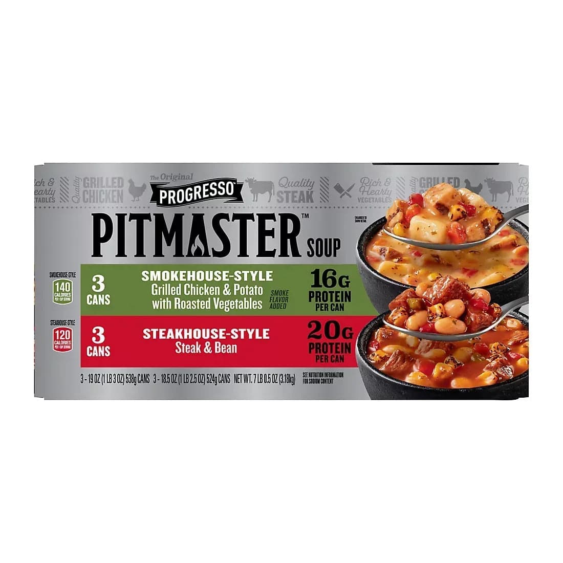 Progresso Pitmaster Soup Variety Pack, 6 pk.