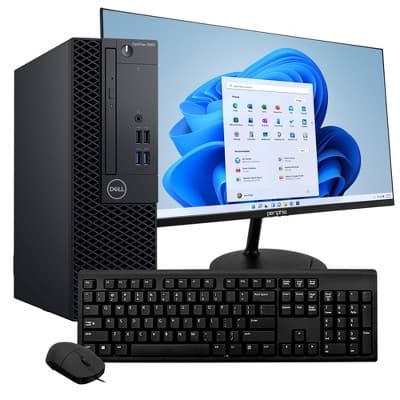 Dell Optiplex 3060 Desktop Computer | Hexa Core Intel i5 (3.2) | 8GB DDR4 RAM | 240GB SSD Solid State | Win 11 Pro (Manufacturer Refurbished)