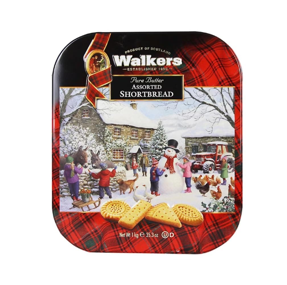 Walkers Shortbread Cookies, Pure Butter Traditional Scottish Recipe, Family Size Box