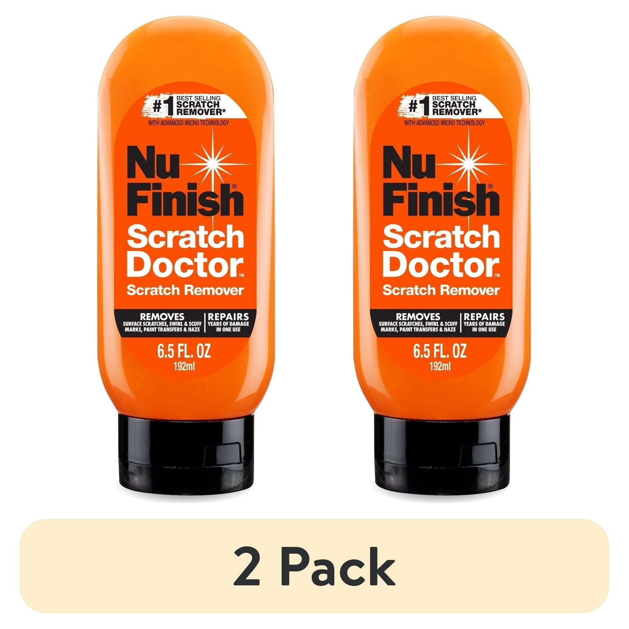 Nu Finish Scratch Doctor Car Scratch Remover, 6.5 oz (2-Pack)