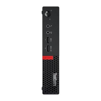 Refurbished Lenovo ThinkCentre M710Q Tiny Desktop, Intel Core i5-6500T, 2.5GHz, 16GB RAM, 256GB SSD, Windows 10 Pro - Manufacturer Refurbished