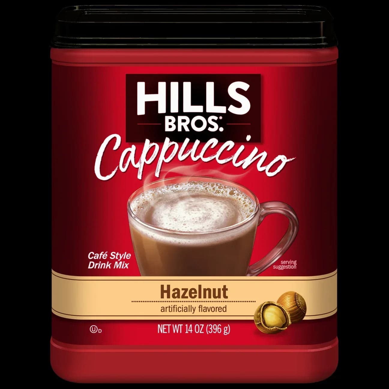 Hills Bros. Cappuccino Hazelnut Instant Cappuccino Mix