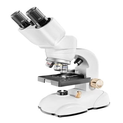 Universalfun Kids Microscope Science Kit, 1600X Binocular Microscope with Dual LED, 4-Color Filter, Phone Adapter & DIY Specimen Kit for Students