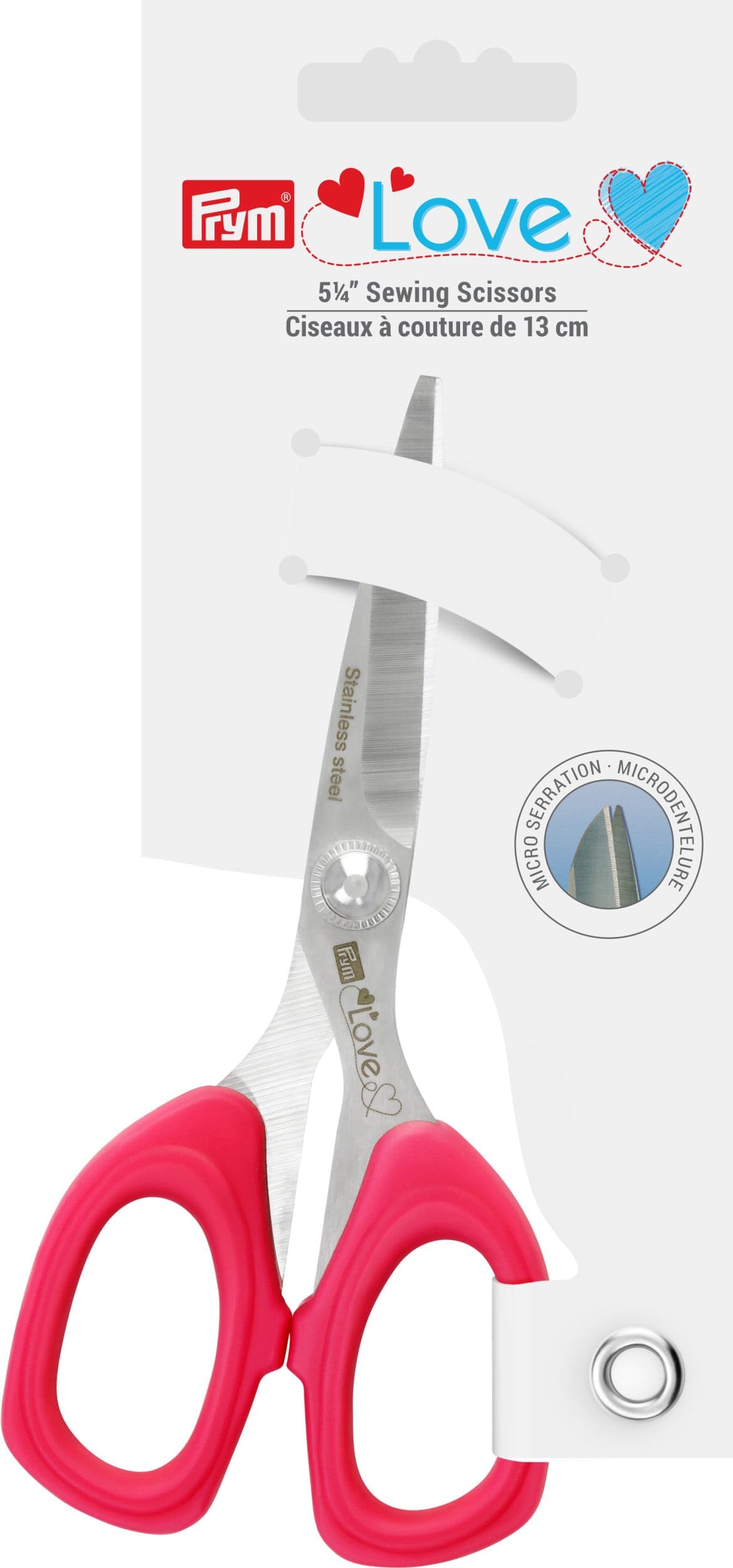 Prym Love Crafting and Sewing Scissors 5.25"