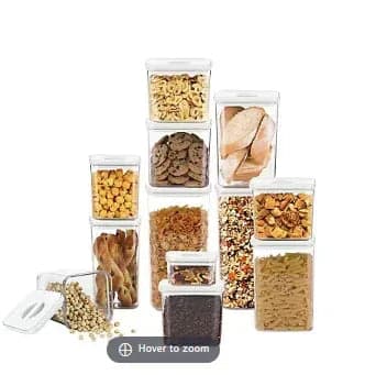 Berkley Jensen 12 Pc. Smart Seal Container Set