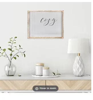 Stratton Home Decor Cozy Framed Wall Art