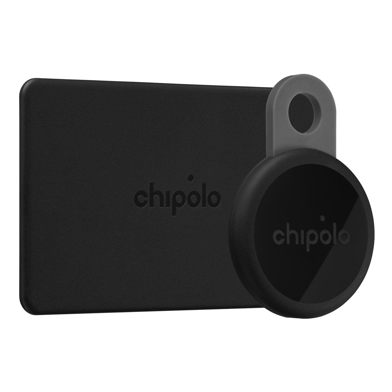 Chipolo LOOP & CARD Bundle, Rechargeable Bluetooth Trackers for Keys, Bags & Wallets, Compatible with Apple Find My or Google Find Hub