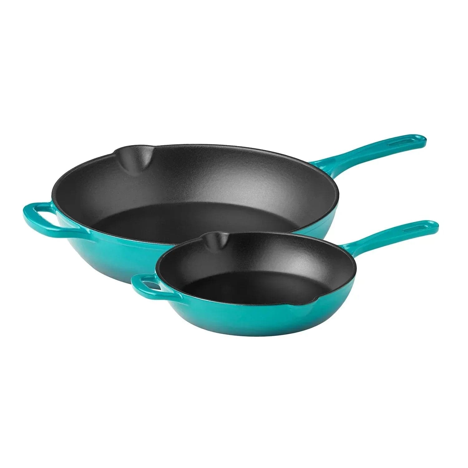 Member's Mark 2-Piece Enamel Cast Iron Skillet Set