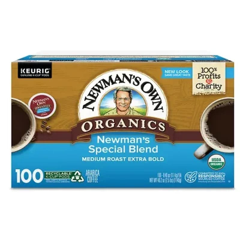Newman's Own Organics Special Blend K-Cup Coffee Pods (100 Ct.)