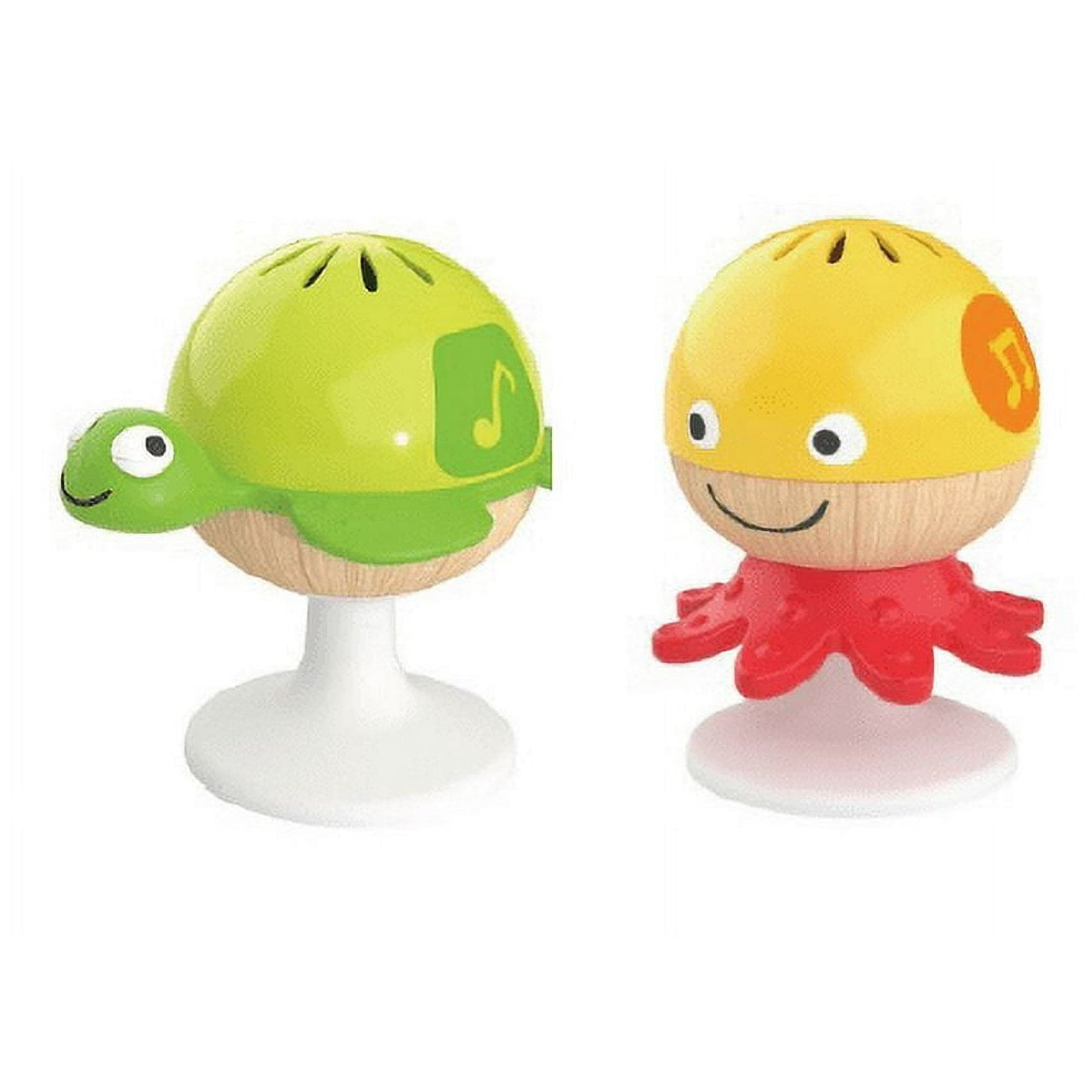 Hape Stay Put Rattle, Infant Sensory Toy, Unisex, Ages 0M+, Plastic