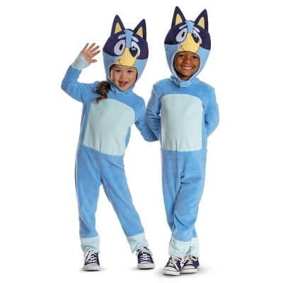 BBC Bluey Classic Costume Jumpsuit Blue 12-18 Months