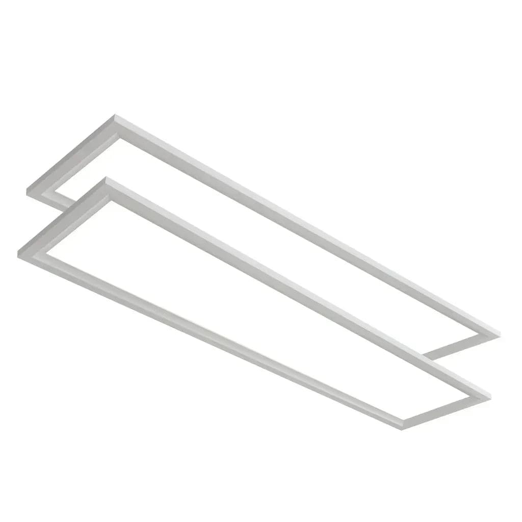Artika Sunray 1 ft x 4 ft Flat Panel LED Light, 2-pack