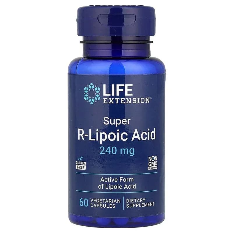 Life Extension Super R-Lipoic Acid, 60 Vegetarian Capsules