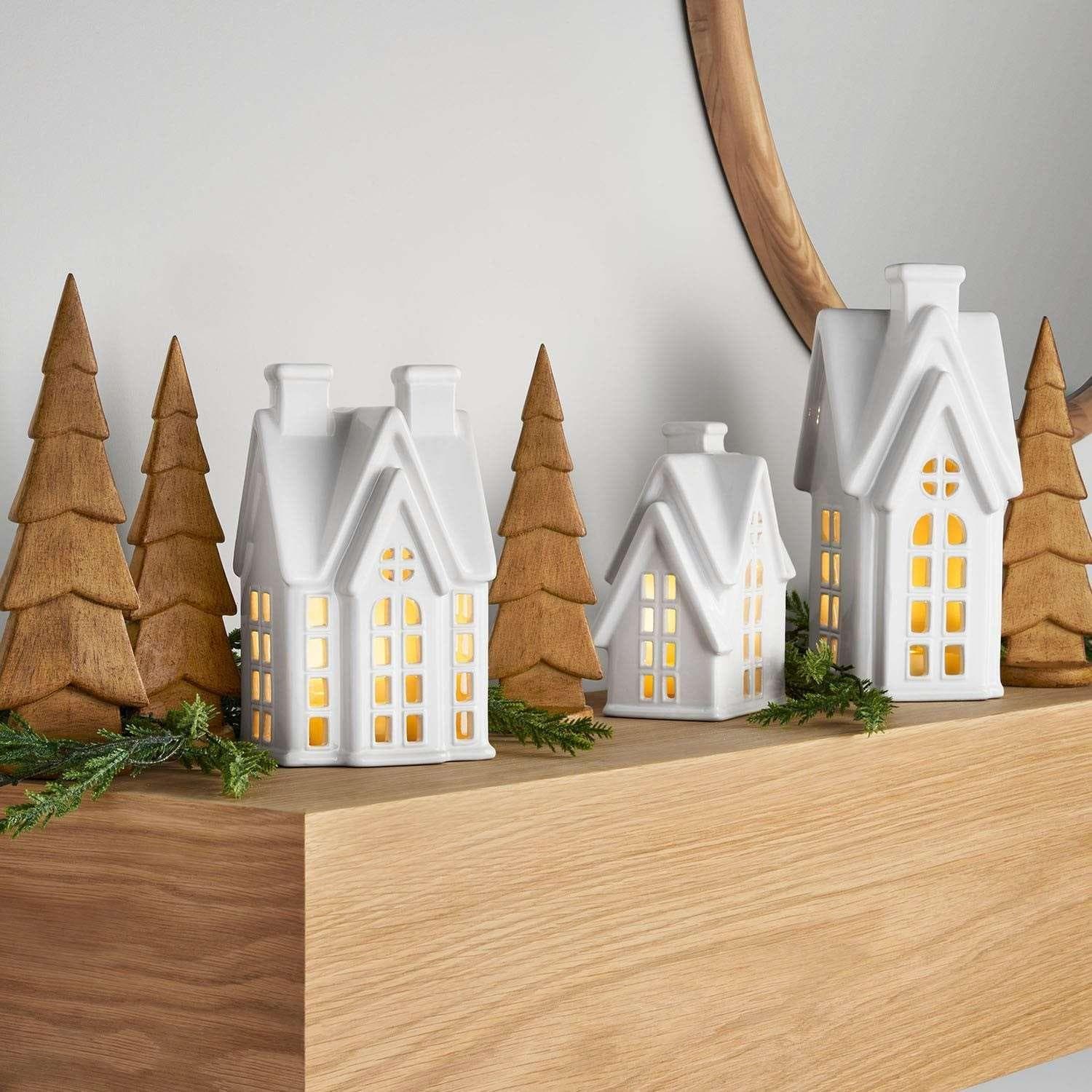 Member's Mark Pre-Lit Holiday Village, 7pc.