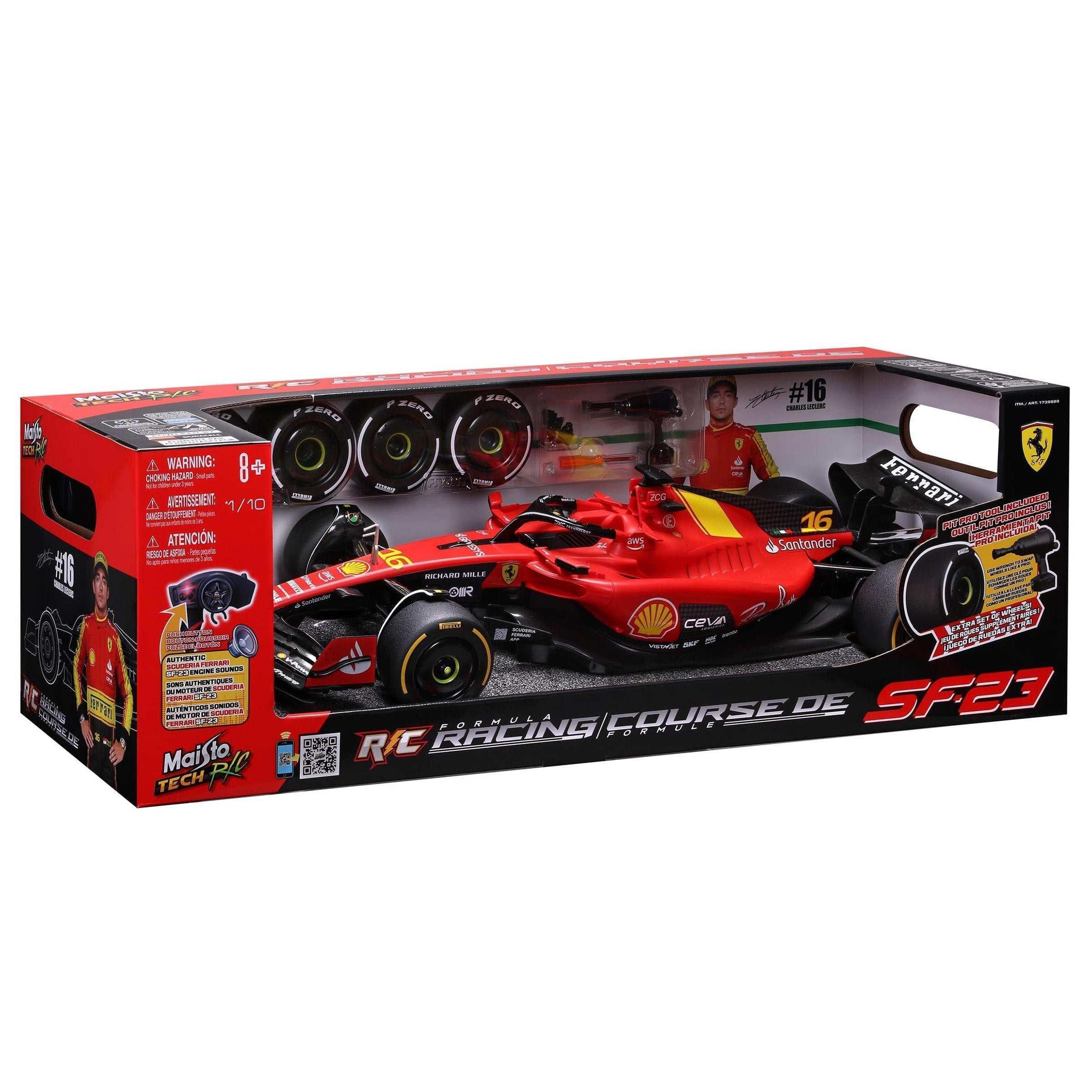 Maisto Formula Racing R/C Car, 1:10 Scale
