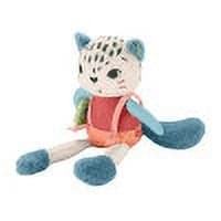 Fisher-Price Planet Friends Spotting Fun Snow Leopard Baby Sensory Toy for Newborns and Infants