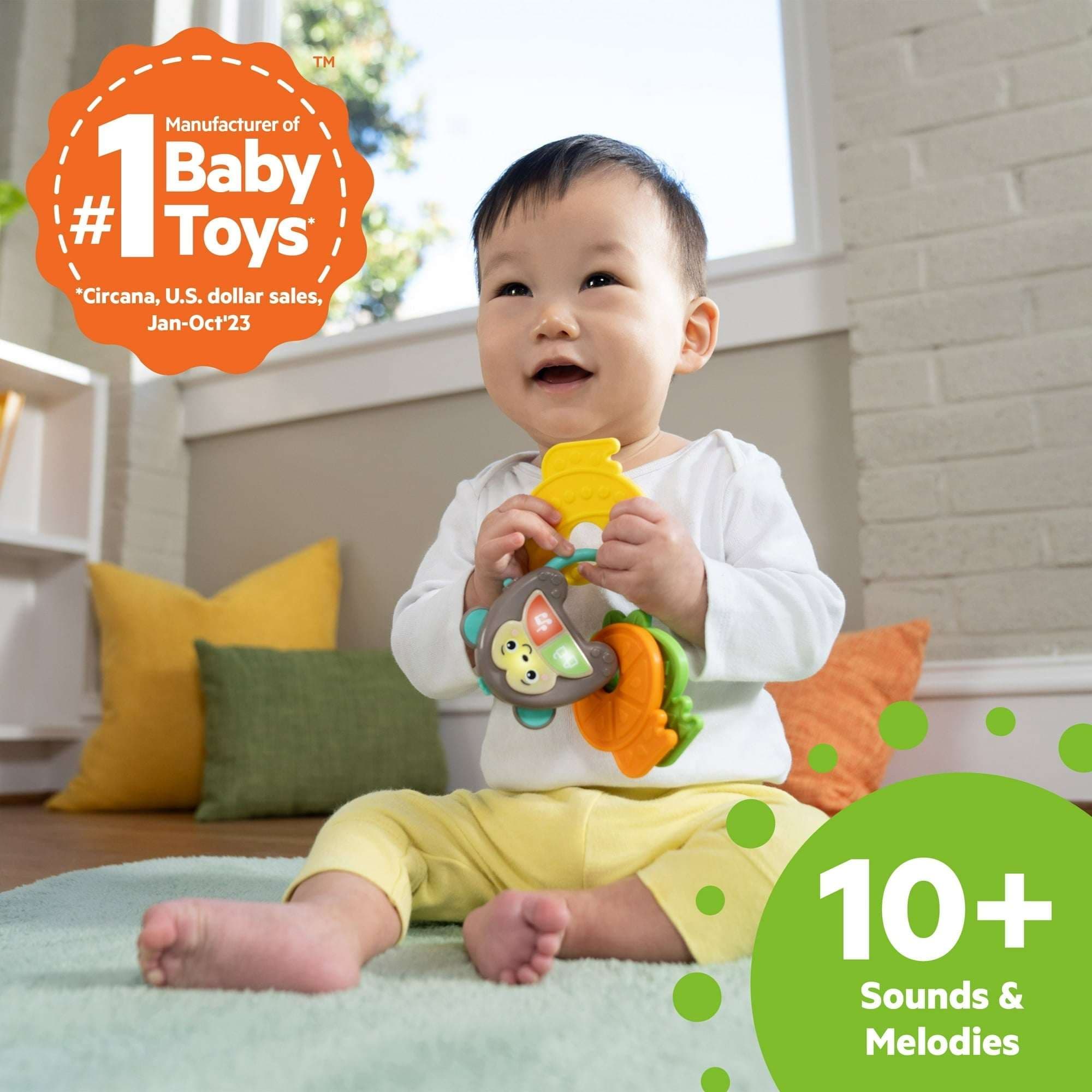 Bright Starts Musical Monkeys Electronic Toy