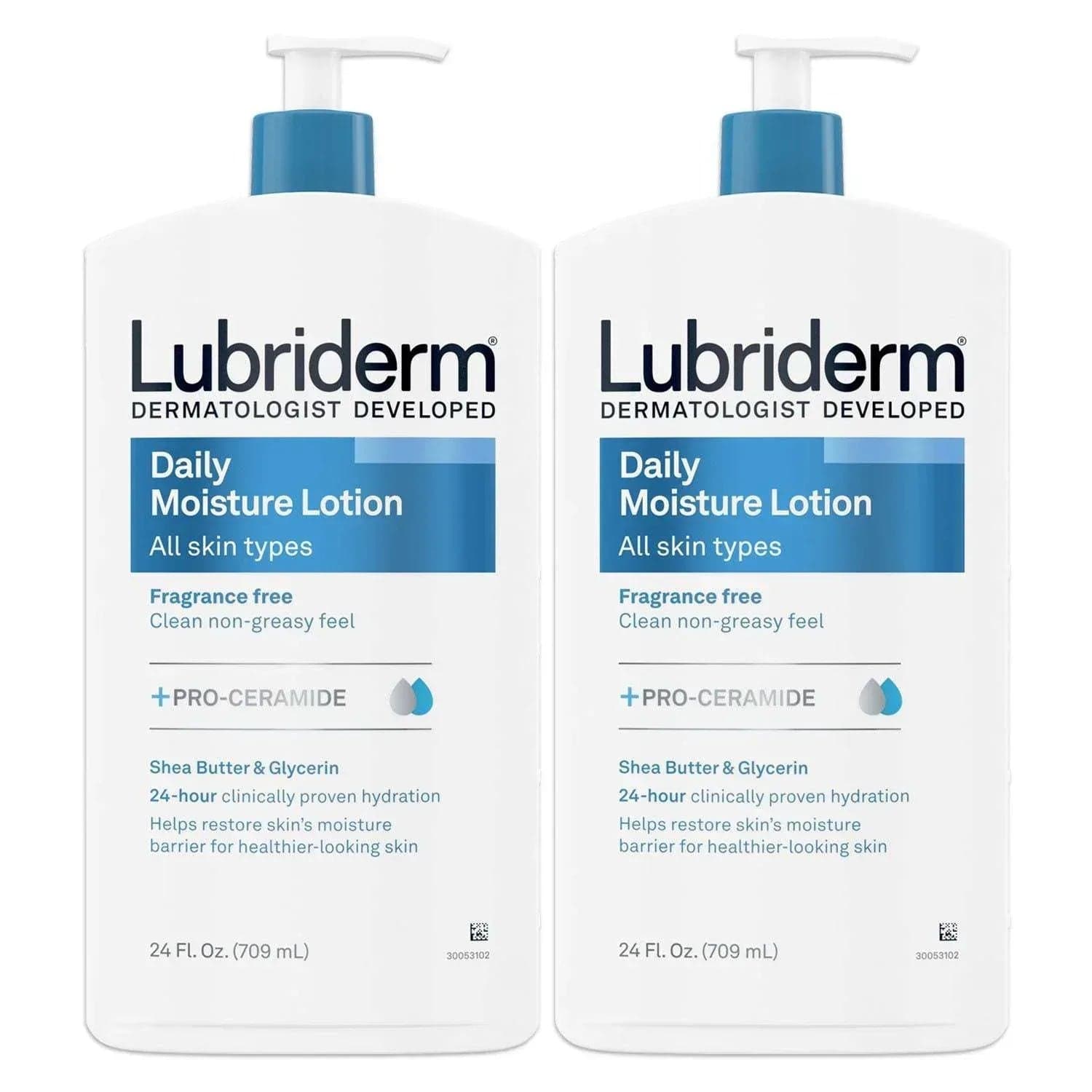 Lubriderm Daily Moisture Body Lotion, 24 fl. oz., 2 pk.