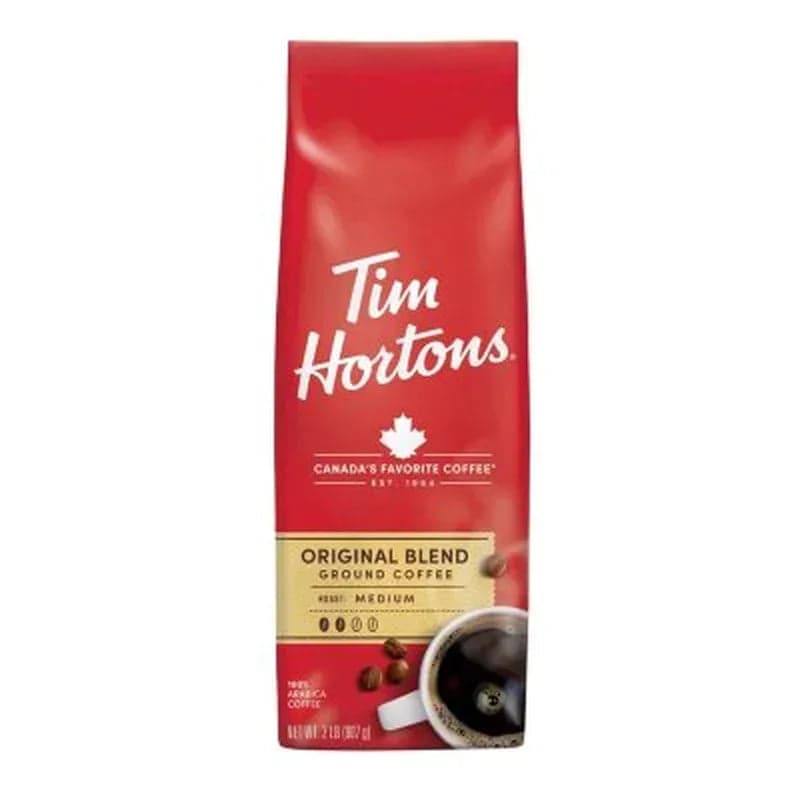 Tim Hortons Original Blend Ground Coffee, Medium Roast (32 oz.)