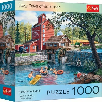 Trefl Red Lazy Days of Summer 1000 Piece Puzzle