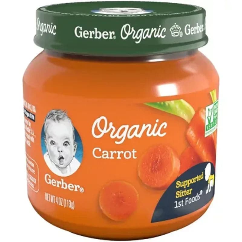 Gerber 1st Foods Organic Baby Food, Fruit & Veggie Value Pack, 4 oz, 20 Count
