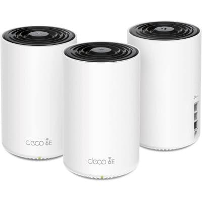 Refurbished: TP-Link Deco AXE5400 Tri-Band WiFi 6E Mesh System(Deco XE75 Pro) (3-Pack) Manufacturer Refurbished