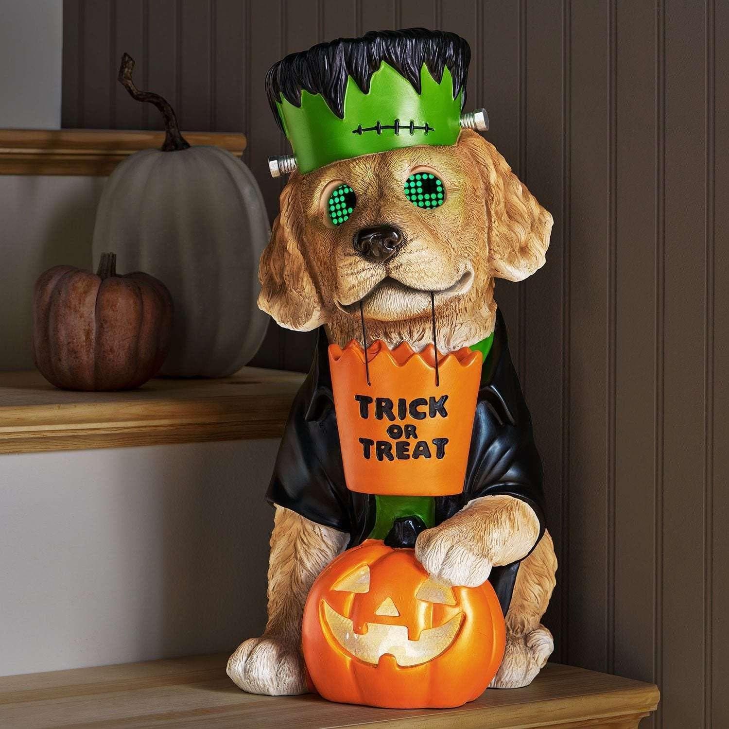 Member's Mark Pre-Lit Wonky Eye Character Decor, 18.5 in.