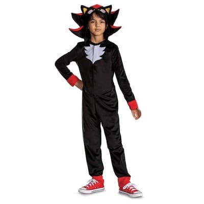 Sega Sonic the Hedgehog Shadow Movie 3 Kids' Halloween Costume M
