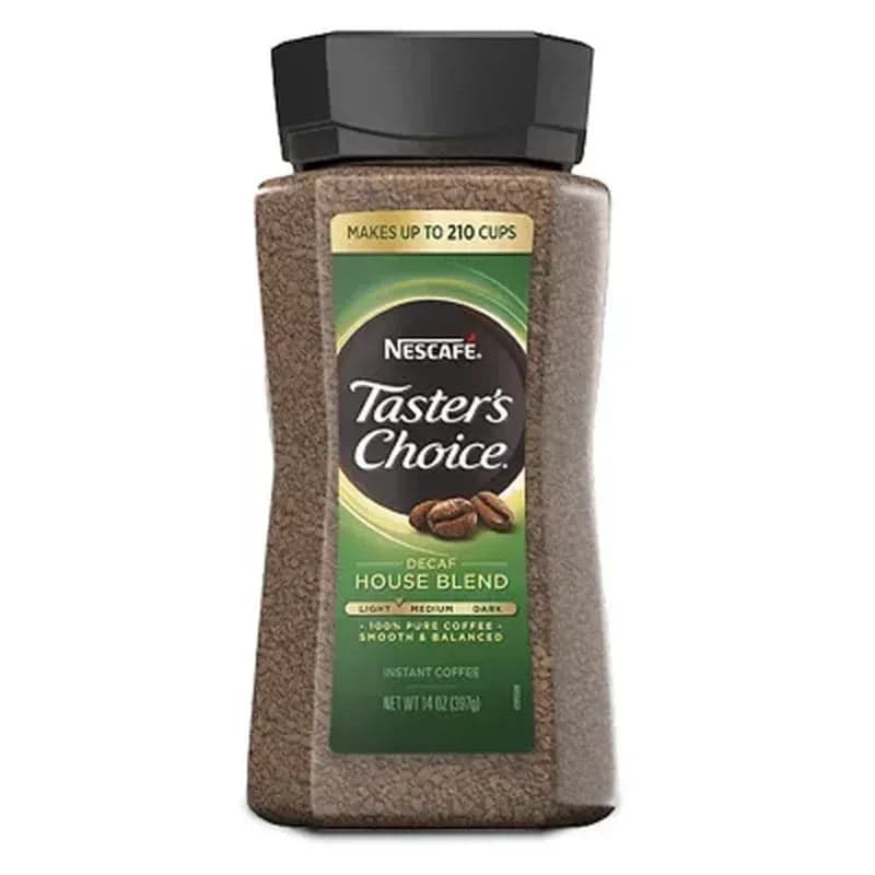 Nescafe Taster's Choice Decaf House Blend Instant Coffee (14 oz.)