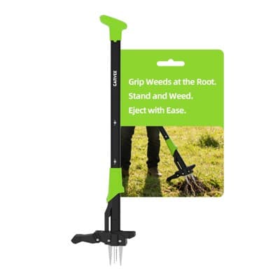 4-Claw Stand Up Weed Puller - Gardening Hand Weeding Tool 40 in Handle (4-Claw)