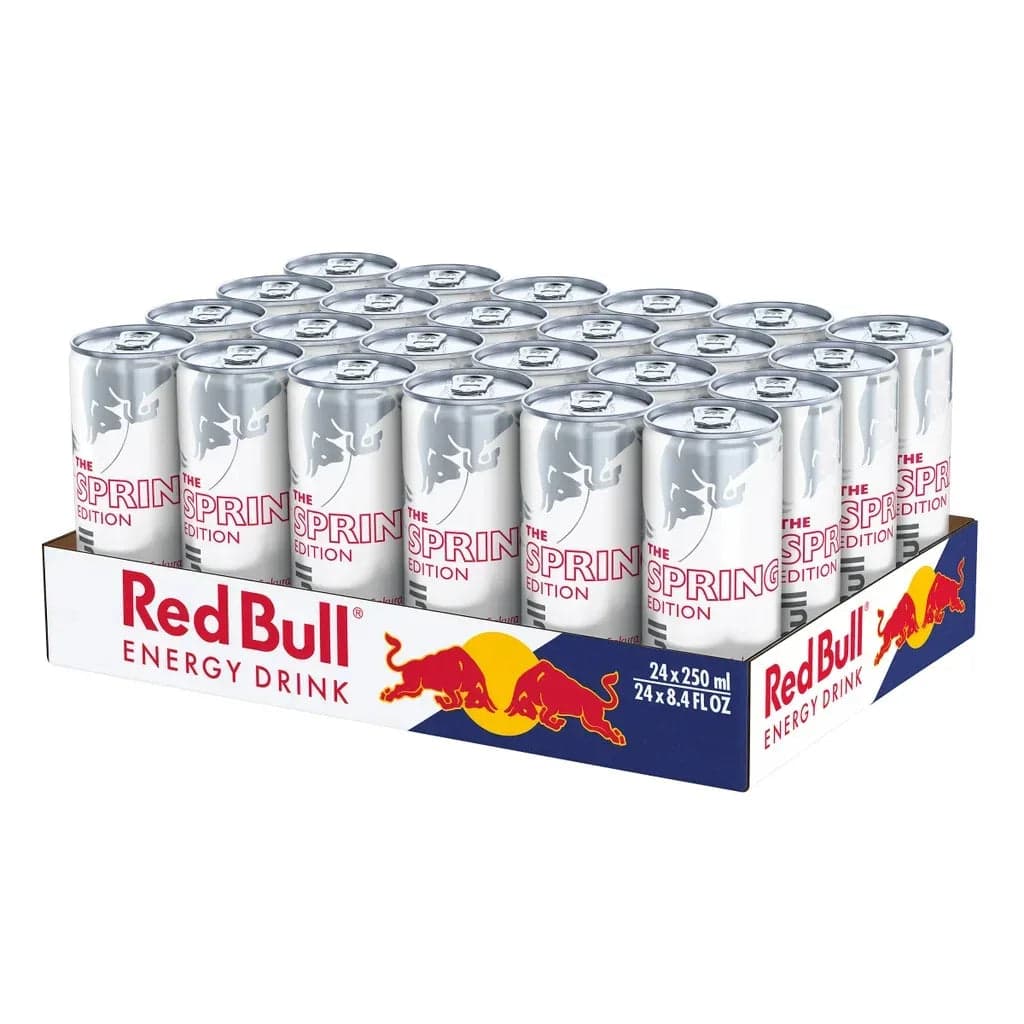 Red Bull Energy Drink, Cherry Sakura, 8.4 fl oz, 24-Count