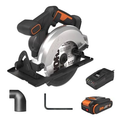 Worx WX526L.9 20V Power Share 6.5" Cordless Circular Saw (Tool Only)
