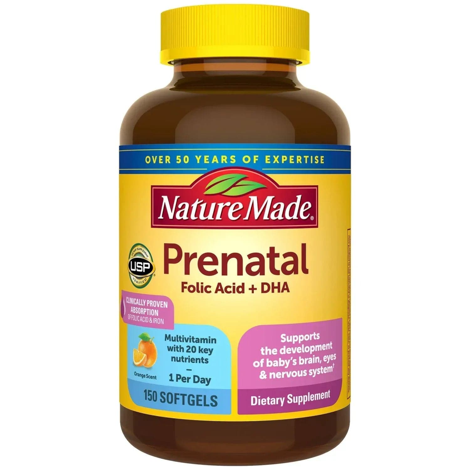 Nature Made Prenatal Multivitamin Softgels, 150 ct.