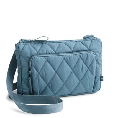 Vera Bradley Women's Outlet Ultralight Little Hipster Crossbody Bag Peacoat