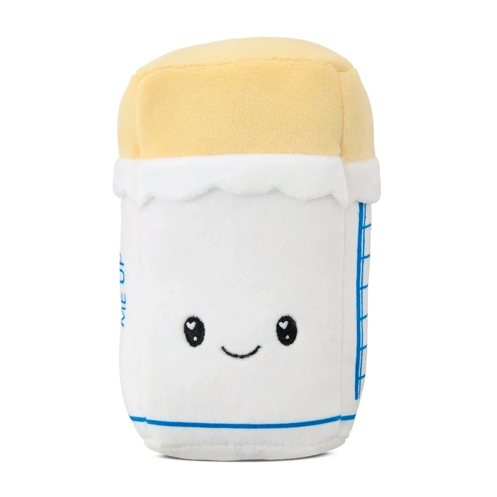 Small Butter Plush, White and Yellow, 7 inch, Way To Celebrate