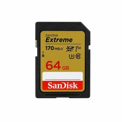 SanDisk Extreme 64GB SDXC UHS-I Memory Card