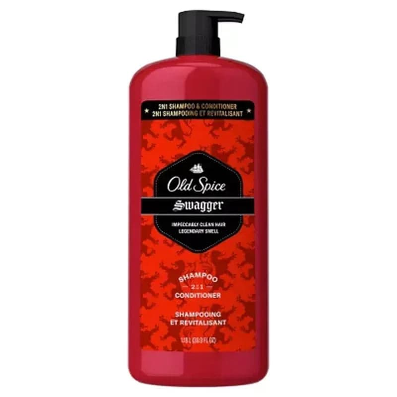 Old Spice Swagger 2-In-1 Shampoo and Conditioner for Men (39.9 Fl. Oz.)