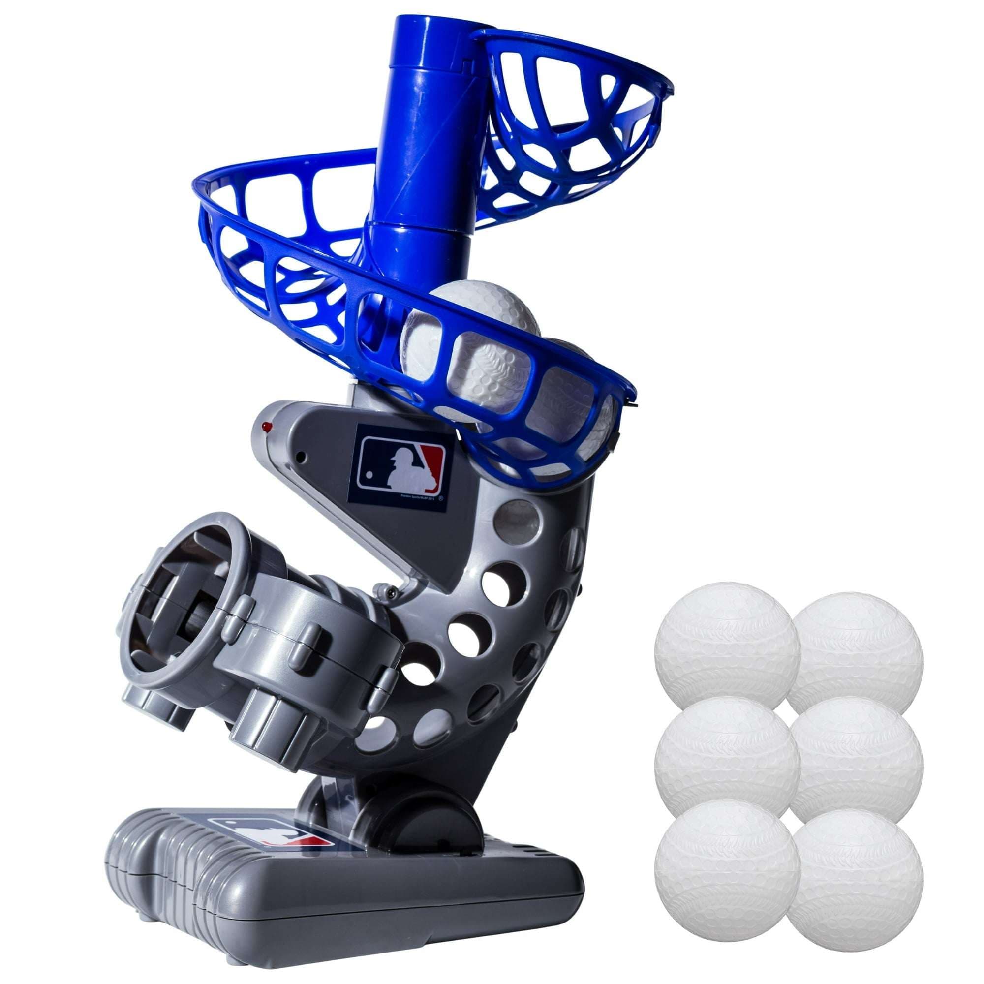 Franklin Sports MLB Electronic Baseball Pitching Machine, Adjustable, Pitches Every 7 Seconds, 6 Balls