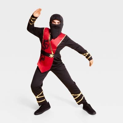 Kids' Fire Dragon Warrior Costume - Hyde and EEK! Boutique M