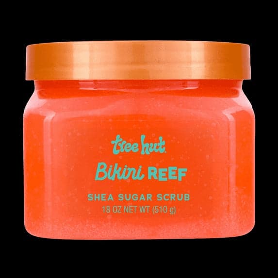 Tree Hut Bikini Reef Shea Butter Sugar Body Scrub, 18 oz (3 Pack)